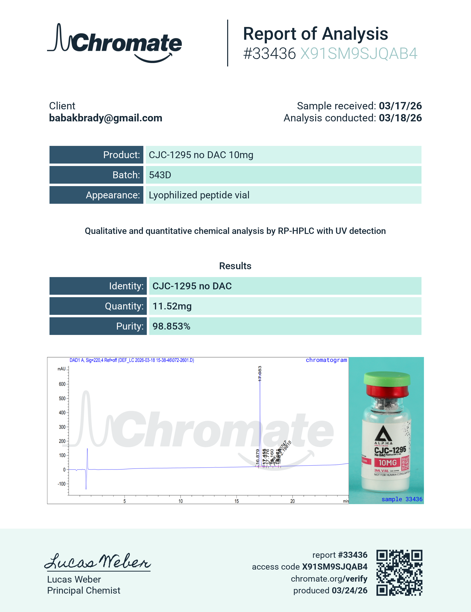 CJC-1295 No DAC - Image 2